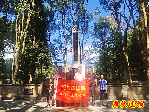 2022年10月4日解放战争革命纪念塔位于湖南省洞口县江口镇中学校园内_副本.jpg